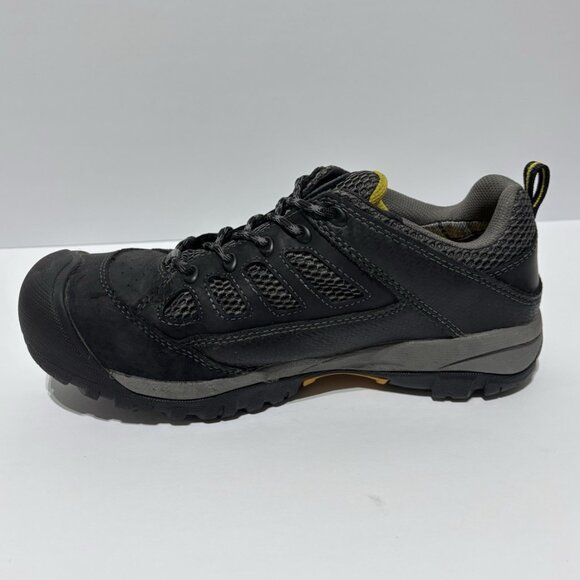 Keen Men’s Tucson Low Steel Toe Work Sneakers Black, Size 8 D - Picture 2 of 7